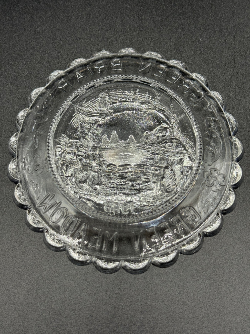 Vintage Glass Coasters Set