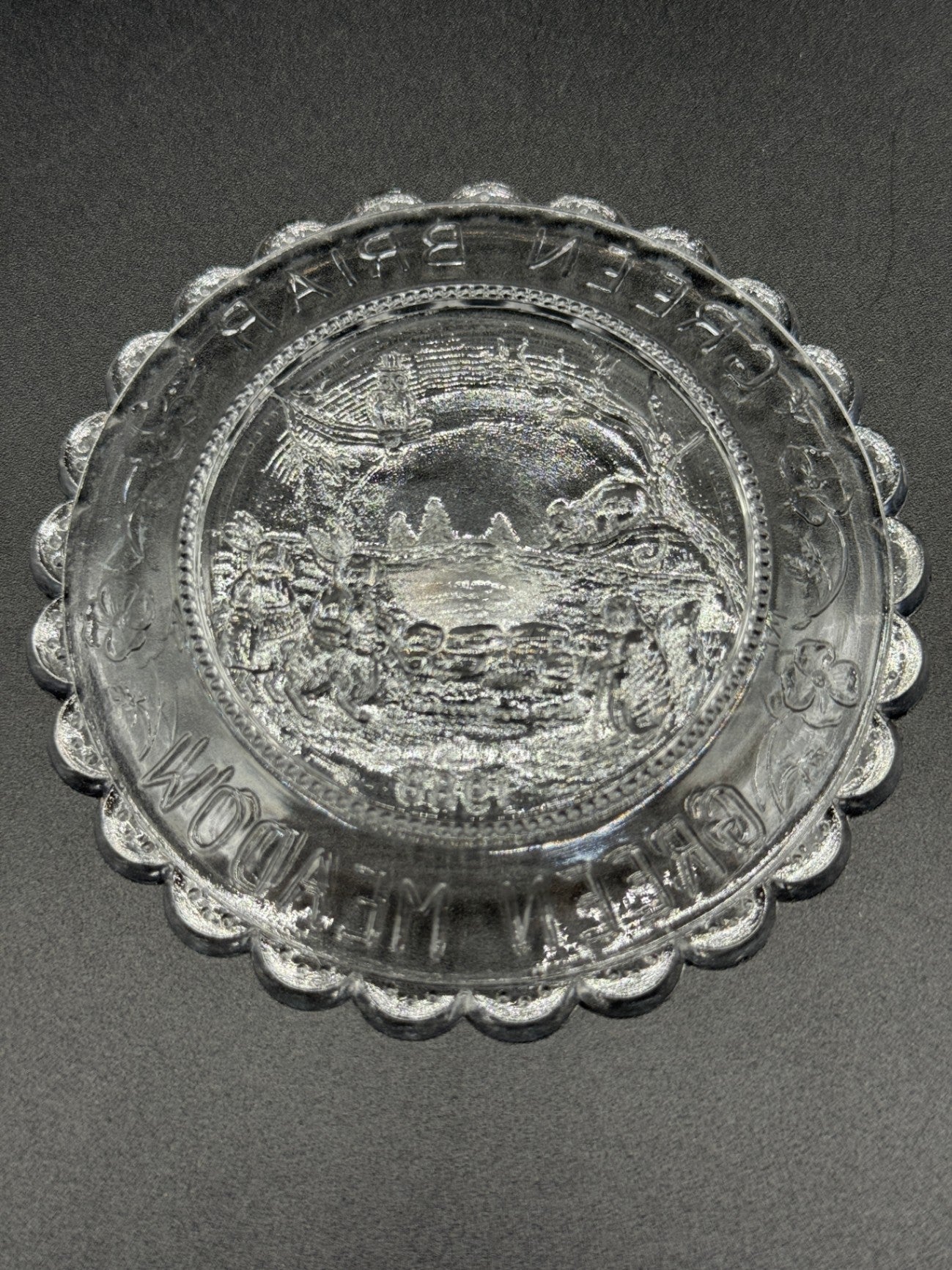 Vintage Glass Coasters Set
