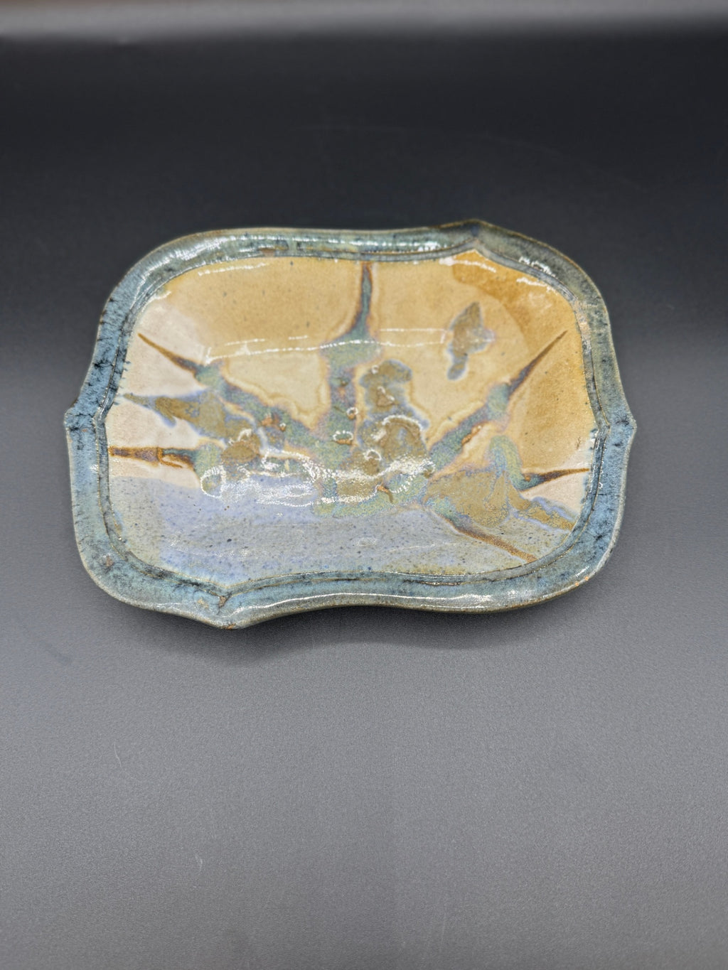 Signed Studio Pottery Trinket Dish