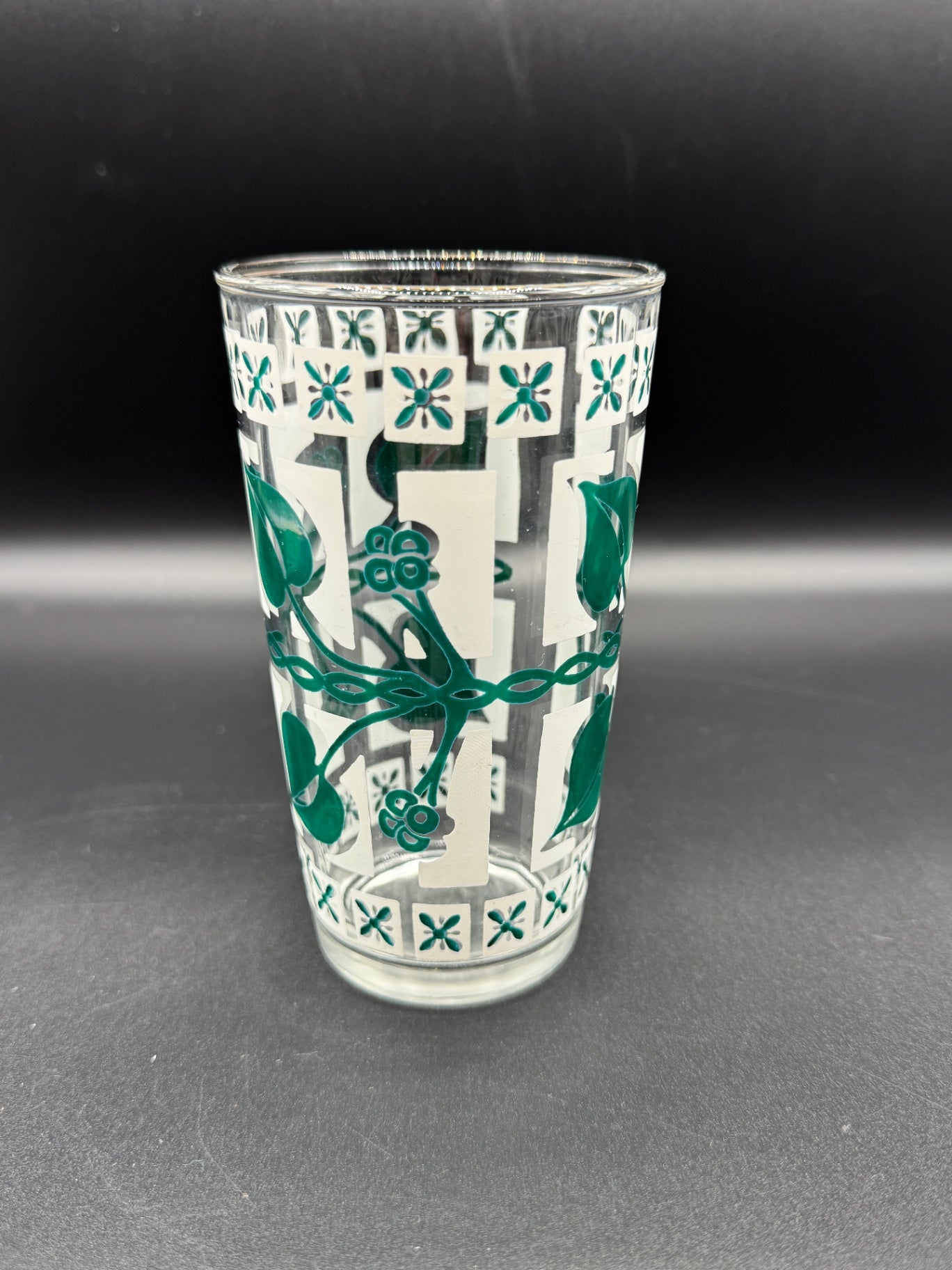 Hazel Atlas Green Ivy Glasses