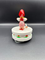 Girl w/Geese Folk Music Box