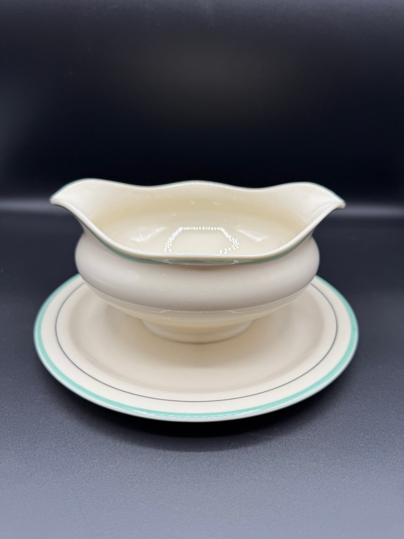 VTG Syracuse China Gravy Boat