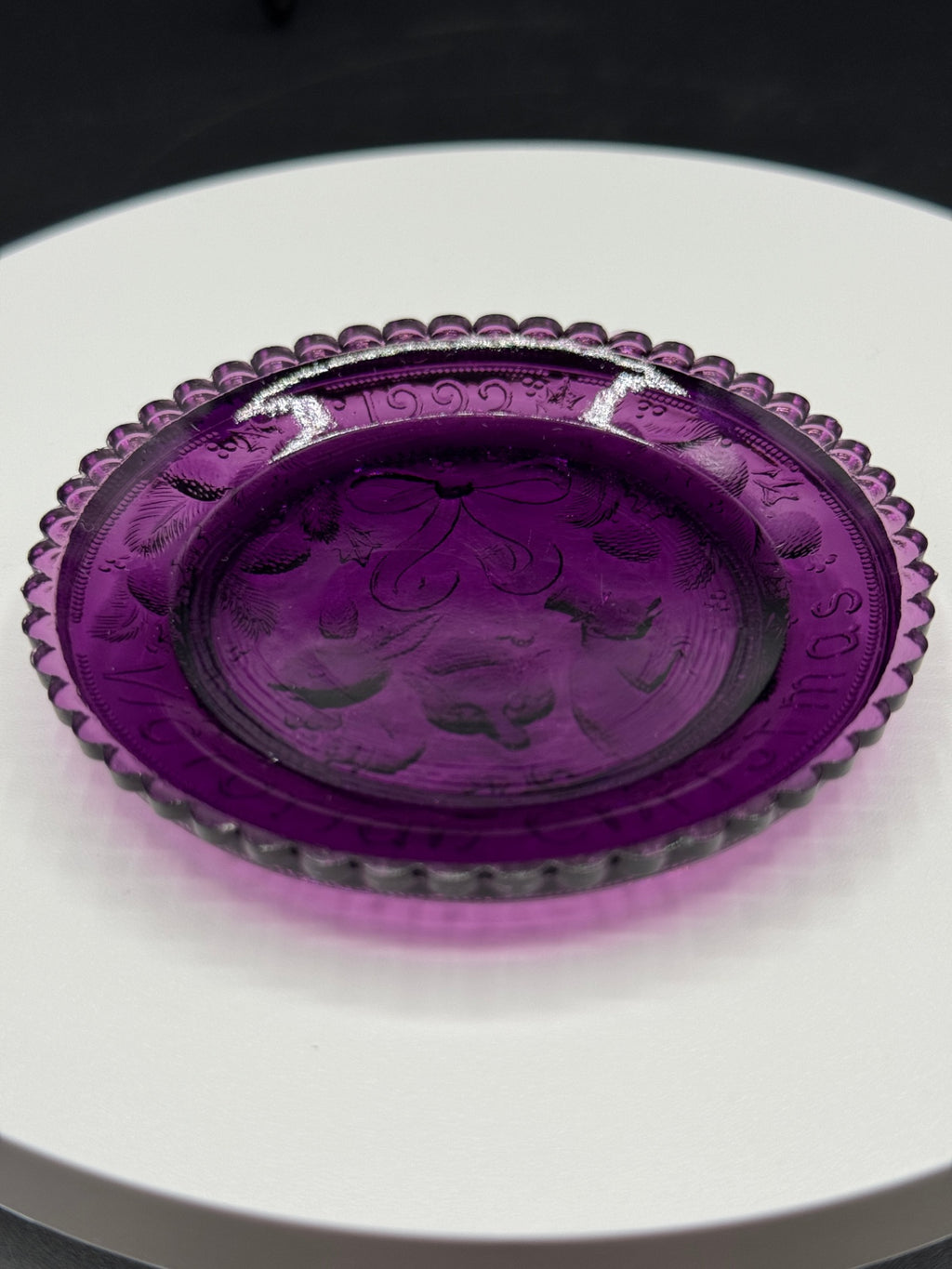 Vintage Glass Coasters Set