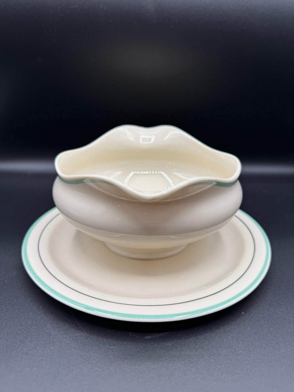 VTG Syracuse China Gravy Boat