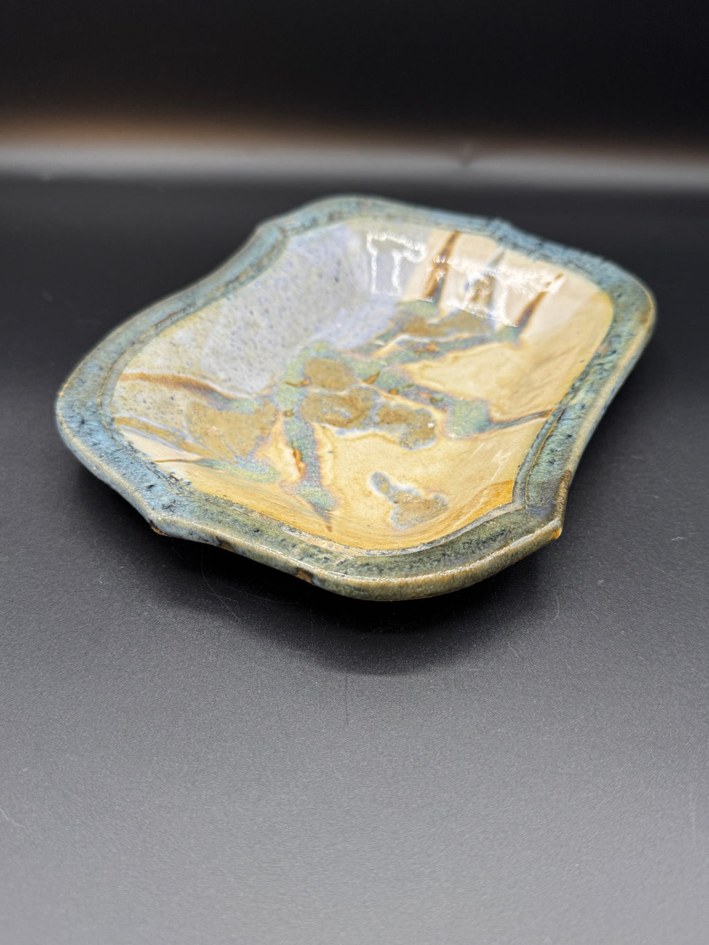 Signed Studio Pottery Trinket Dish