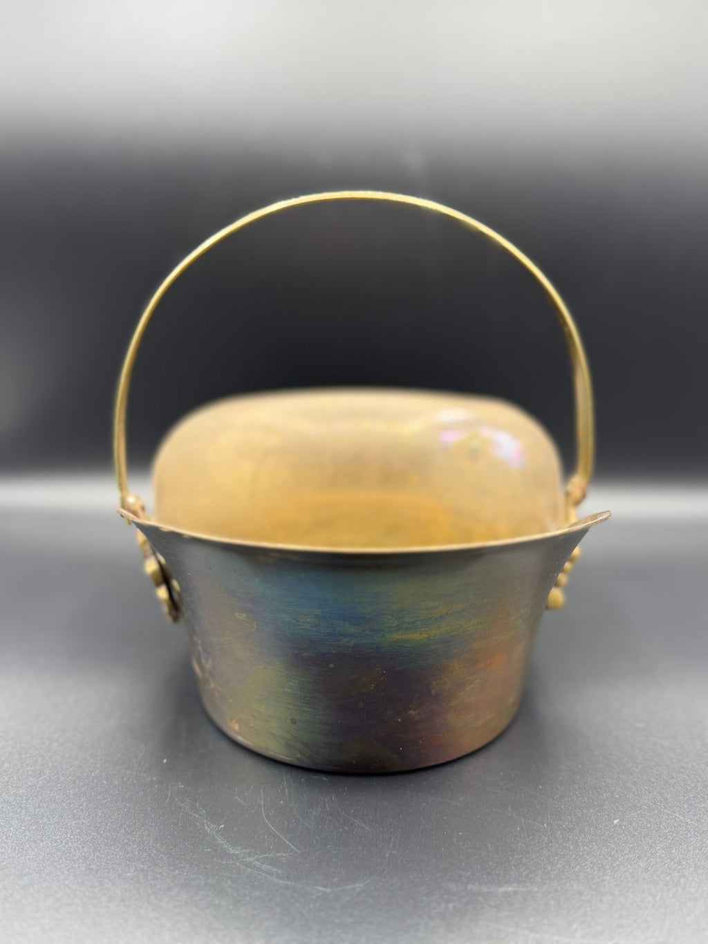 VTG Brass Basket