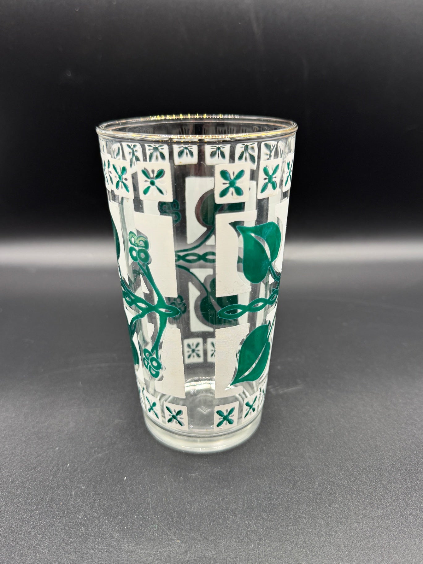 Hazel Atlas Green Ivy Glasses