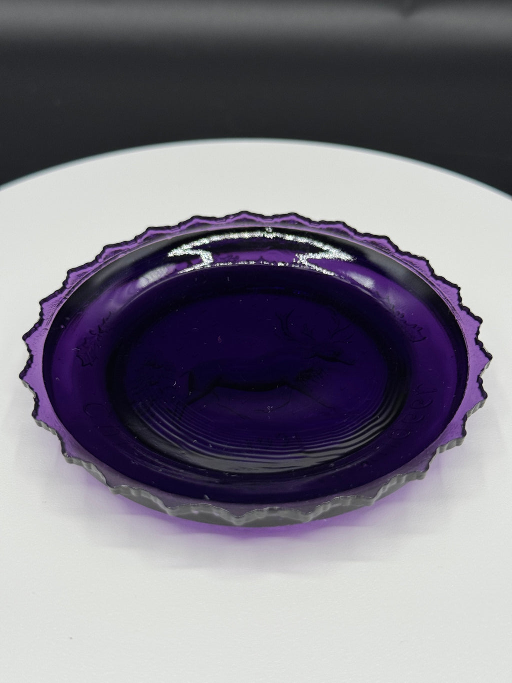 Vintage Glass Coasters Set