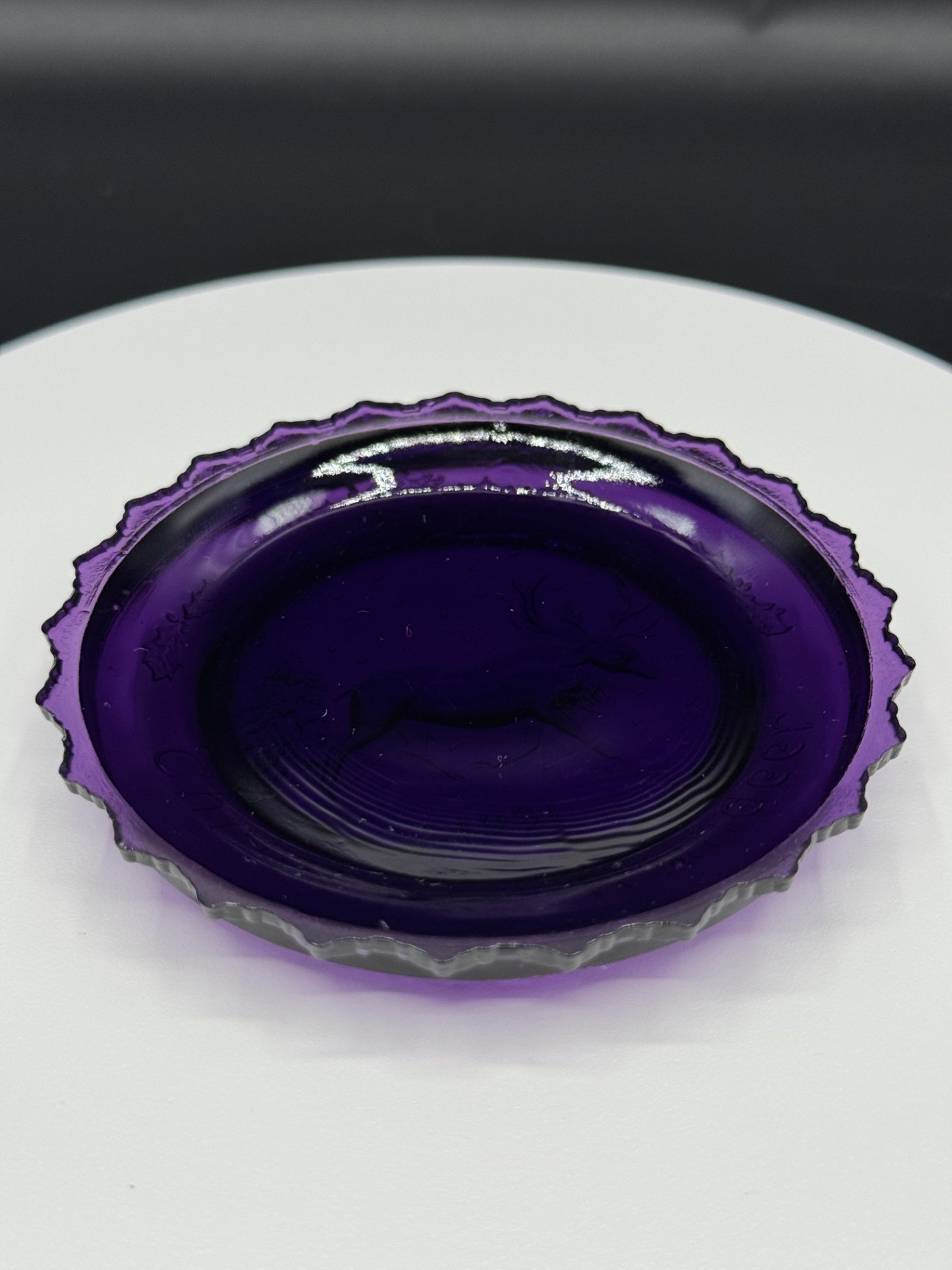 Vintage Glass Coasters Set