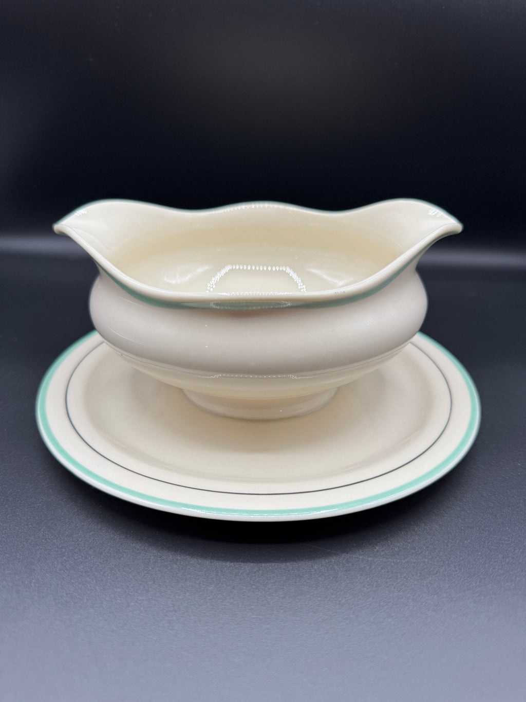 VTG Syracuse China Gravy Boat