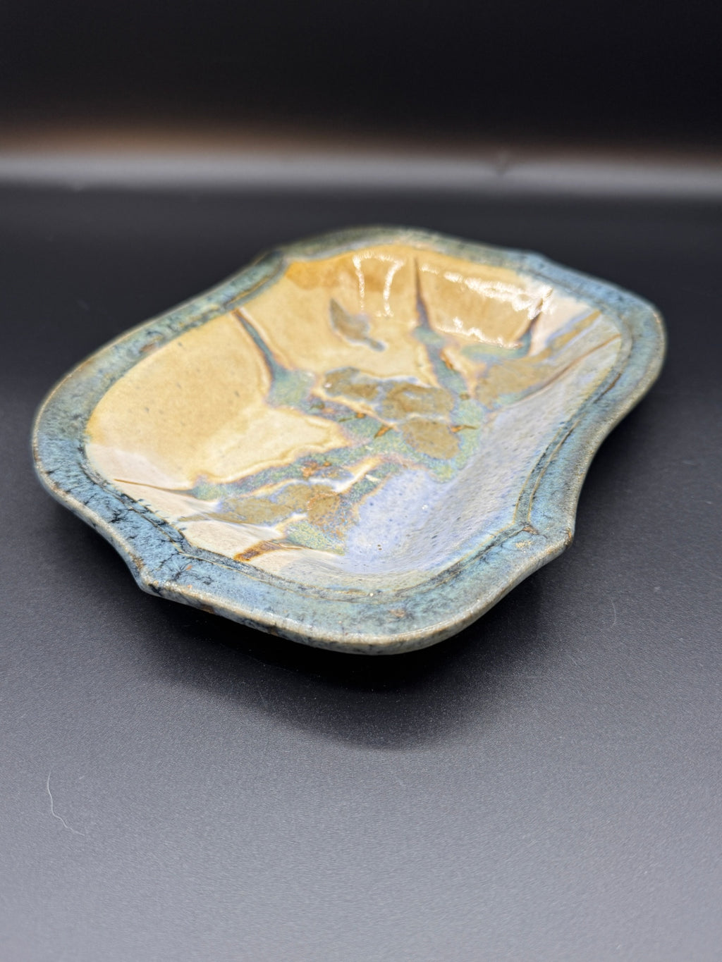 Signed Studio Pottery Trinket Dish