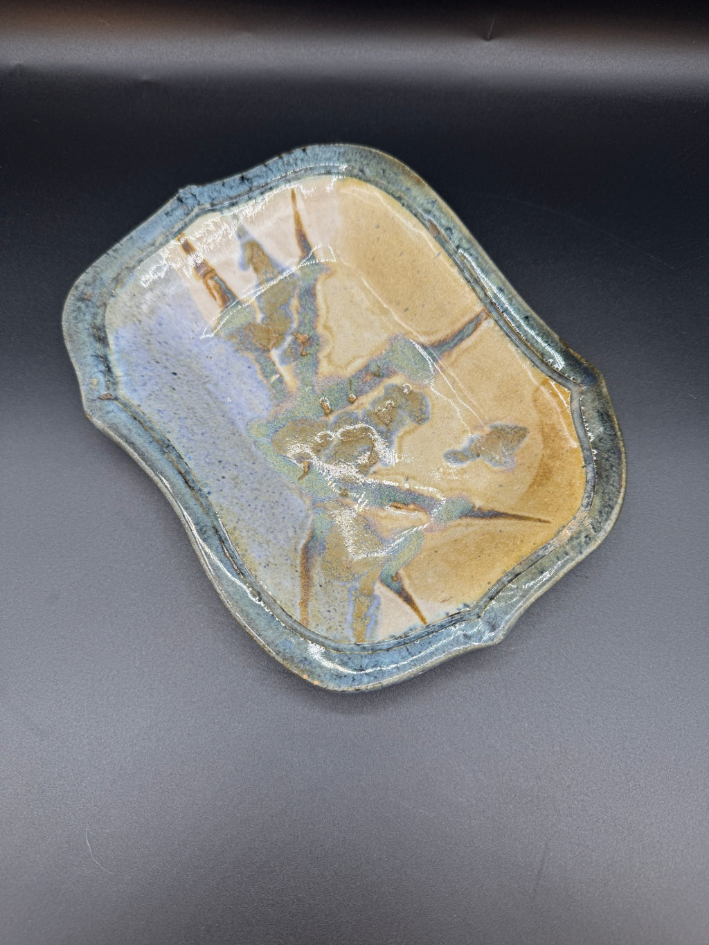 Signed Studio Pottery Trinket Dish