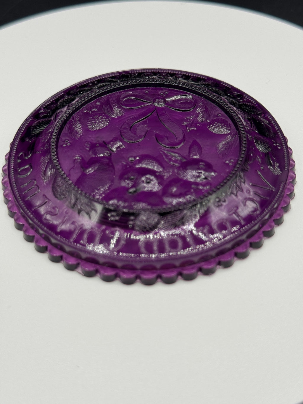 Vintage Glass Coasters Set
