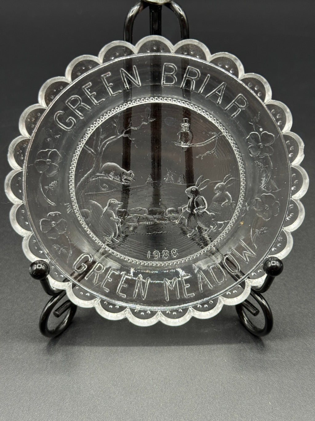 Vintage Glass Coasters Set