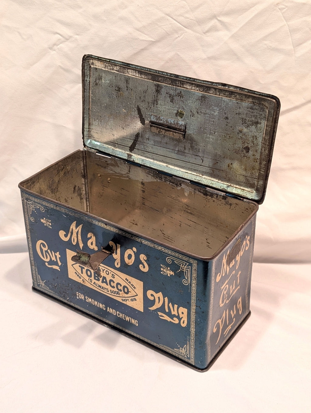 Vintage Mayo Tobacco Tin