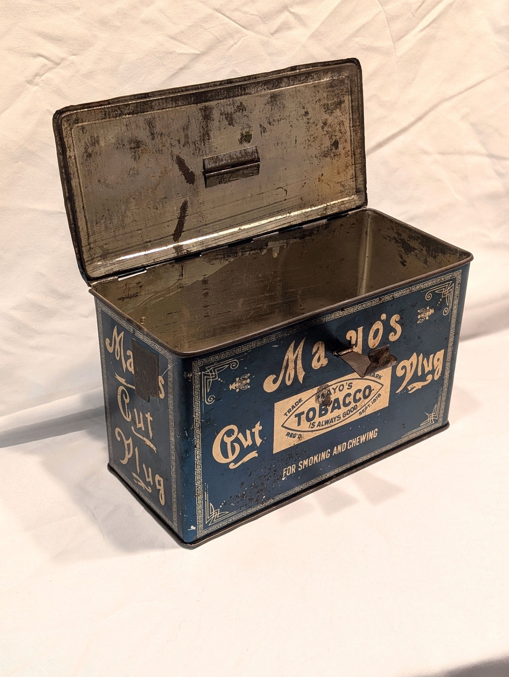 Vintage Mayo Tobacco Tin