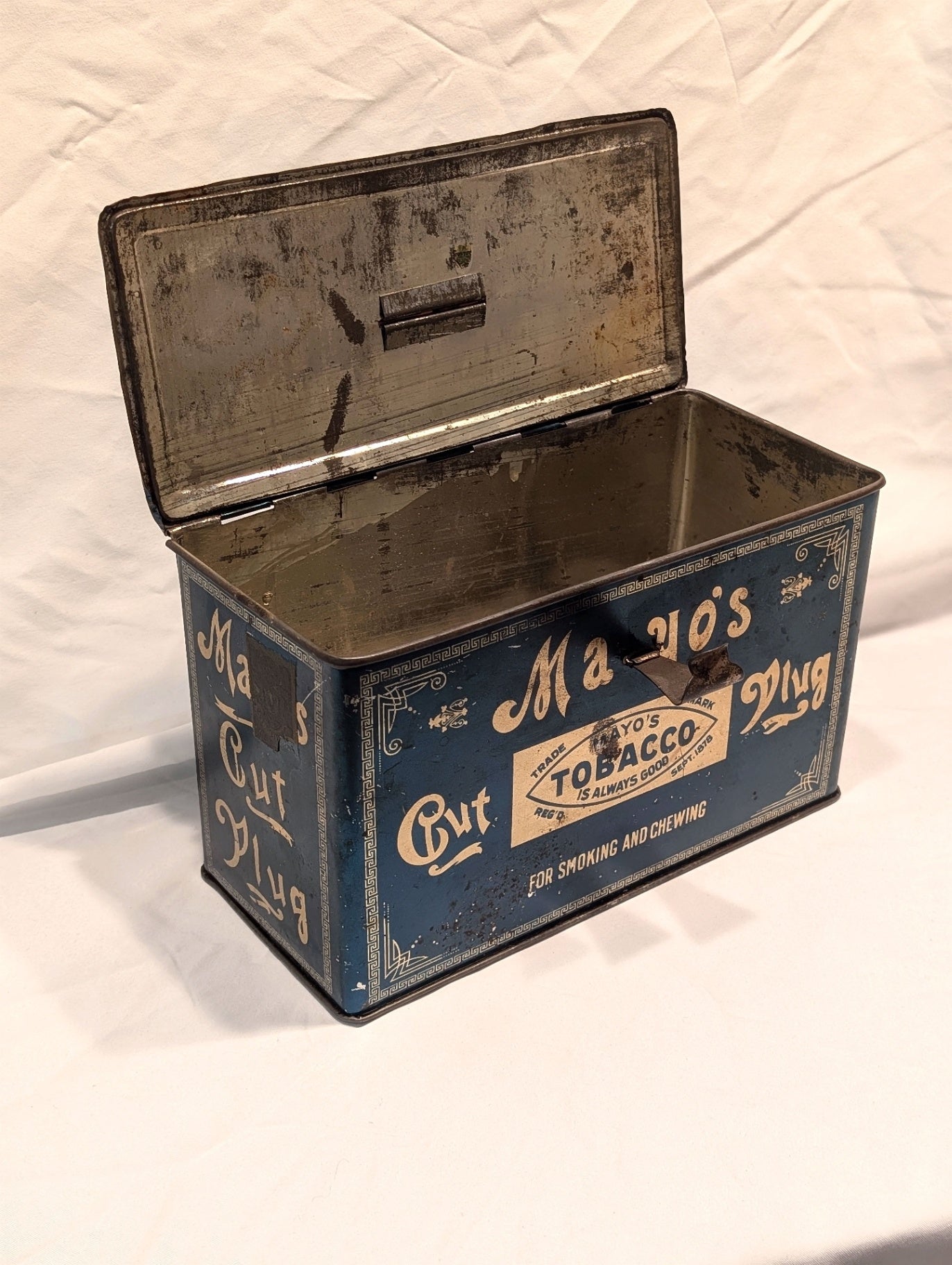 Vintage Mayo Tobacco Tin