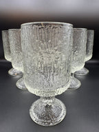 VTG Bark-Textured Indiana Glass - 6
