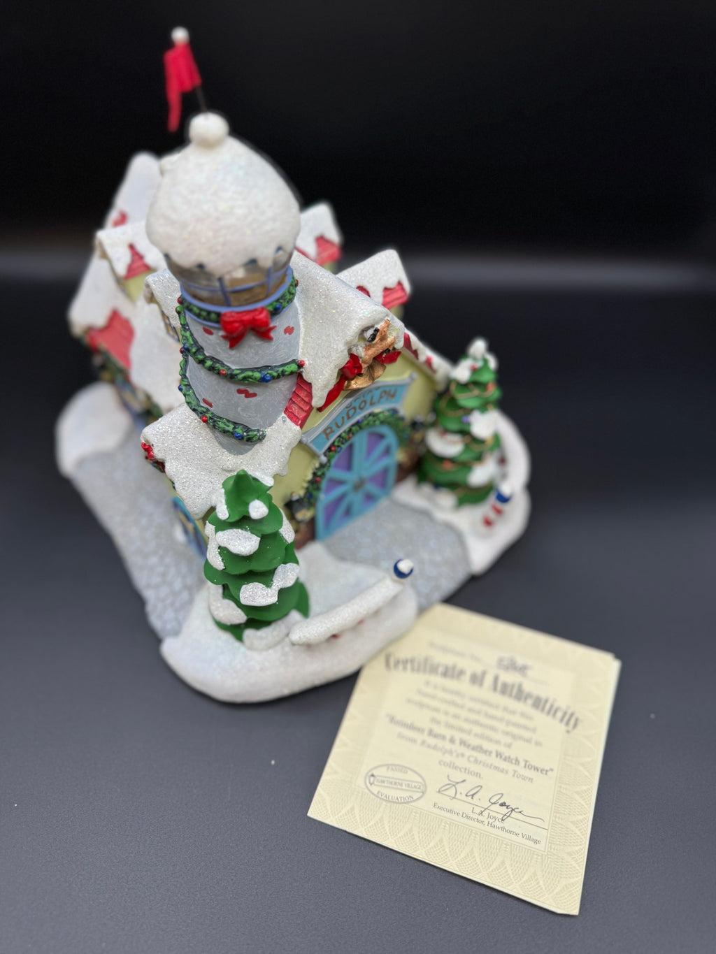 Hawthorne Village Watch Tower NIB