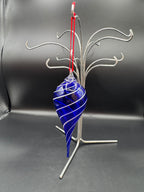 Cobalt Handblown Glass Ornament