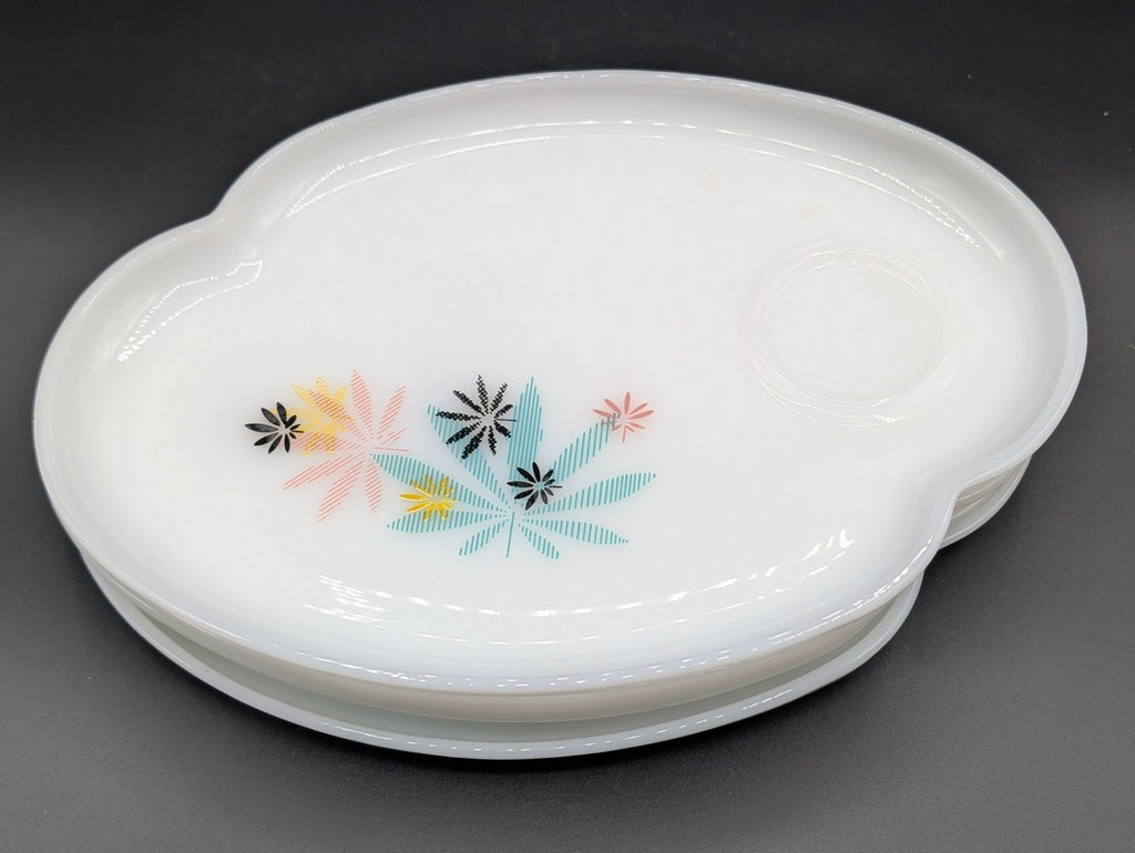 Atomic Flower Snack Plate & Cup Set