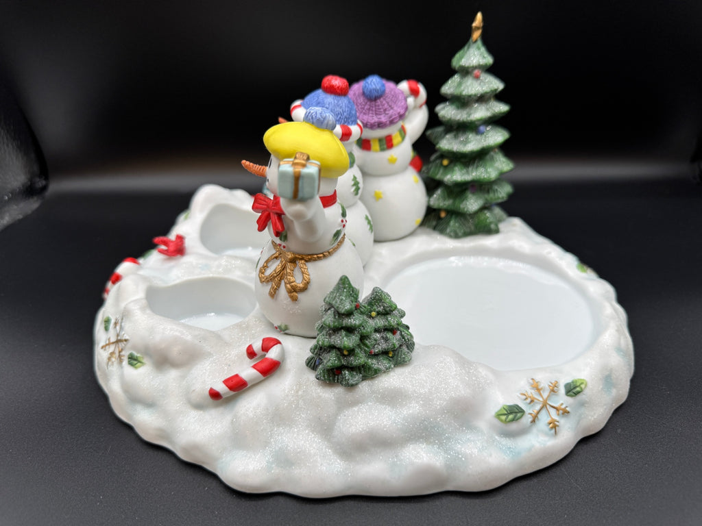 Partylite Snowman Candle Holder