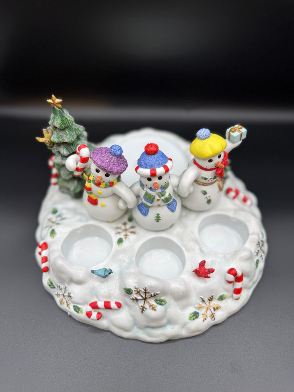 Partylite Snowman Candle Holder