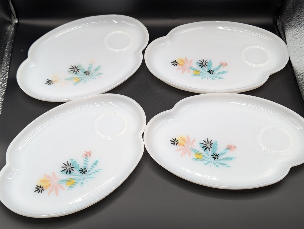 Atomic Flower Snack Plate & Cup Set