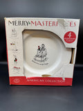 Merry Masterpieces Dessert Plates NIB