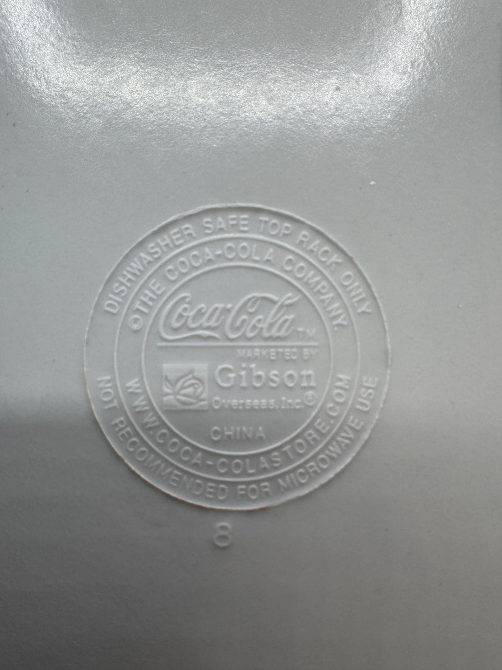 Set of 4 Coca-Cola Holiday Plates