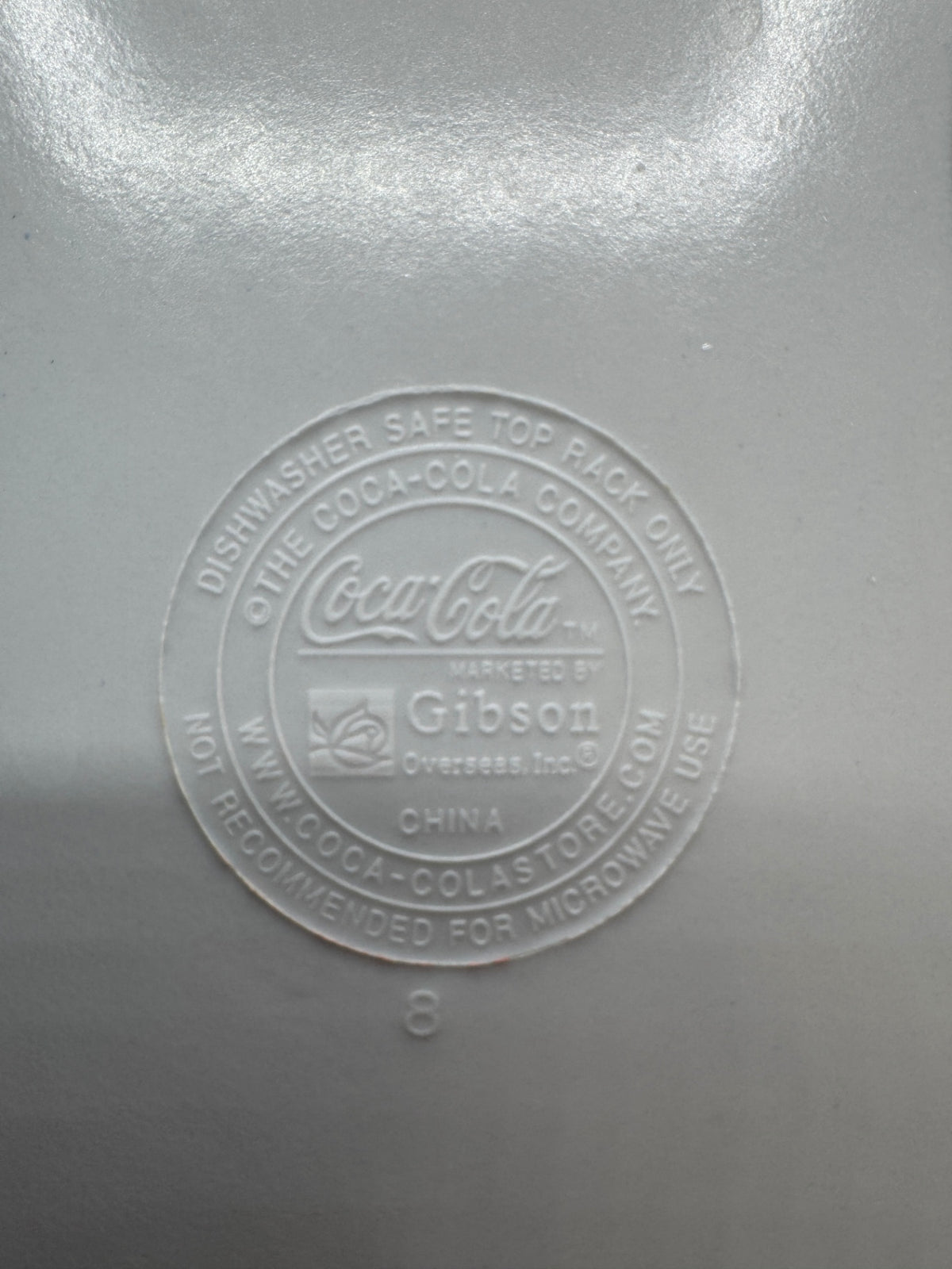 Set of 4 Coca-Cola Holiday Plates