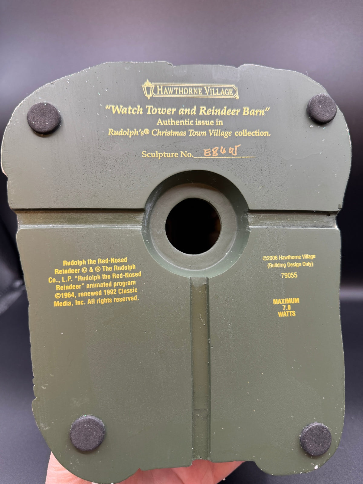 Hawthorne Village Watch Tower NIB
