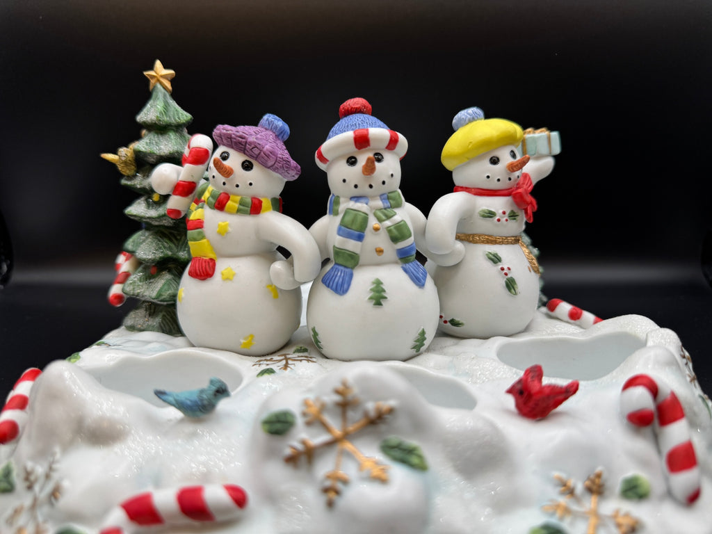 Partylite Snowman Candle Holder