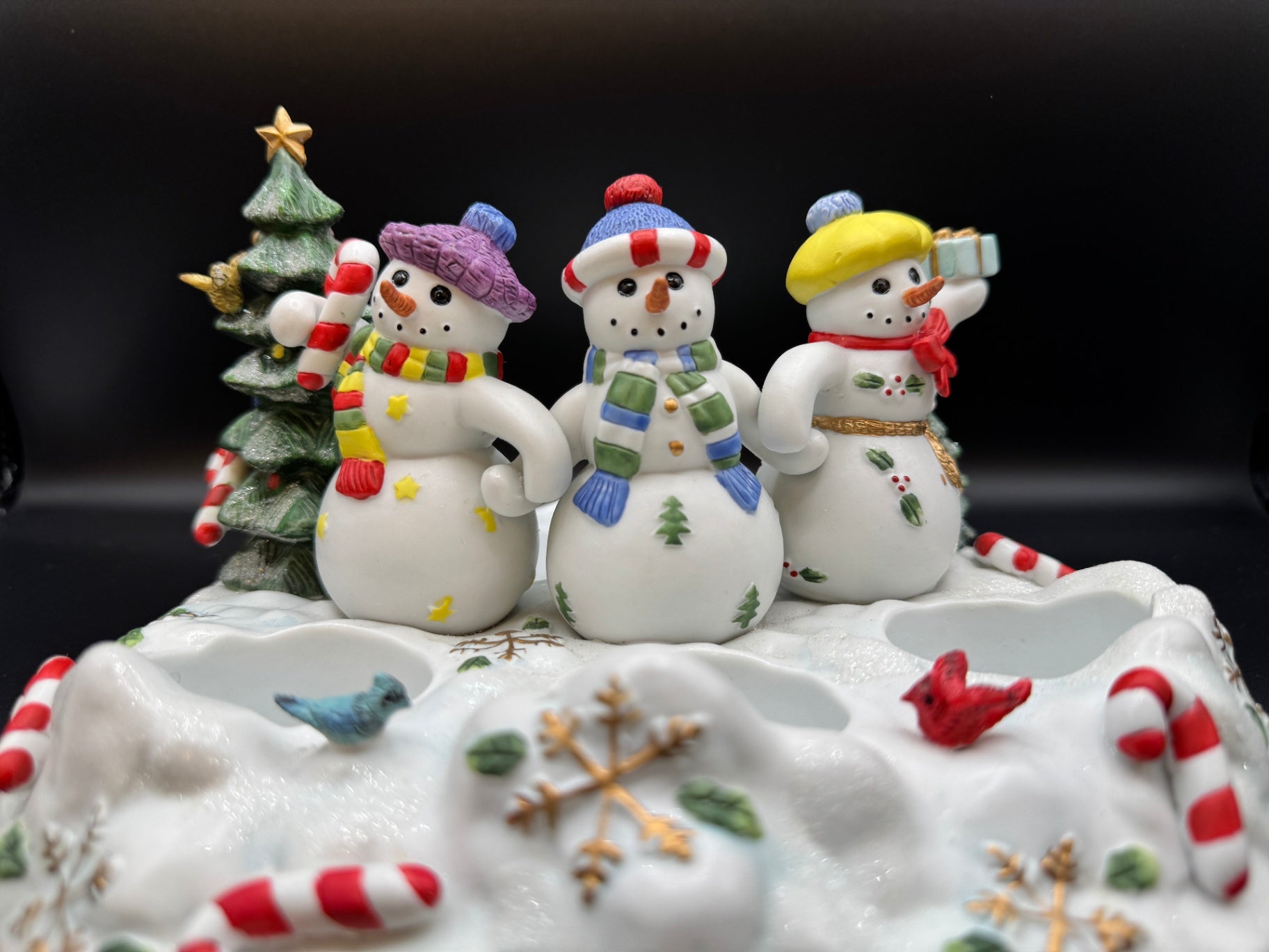 Partylite Snowman Candle Holder