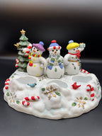 Partylite Snowman Candle Holder
