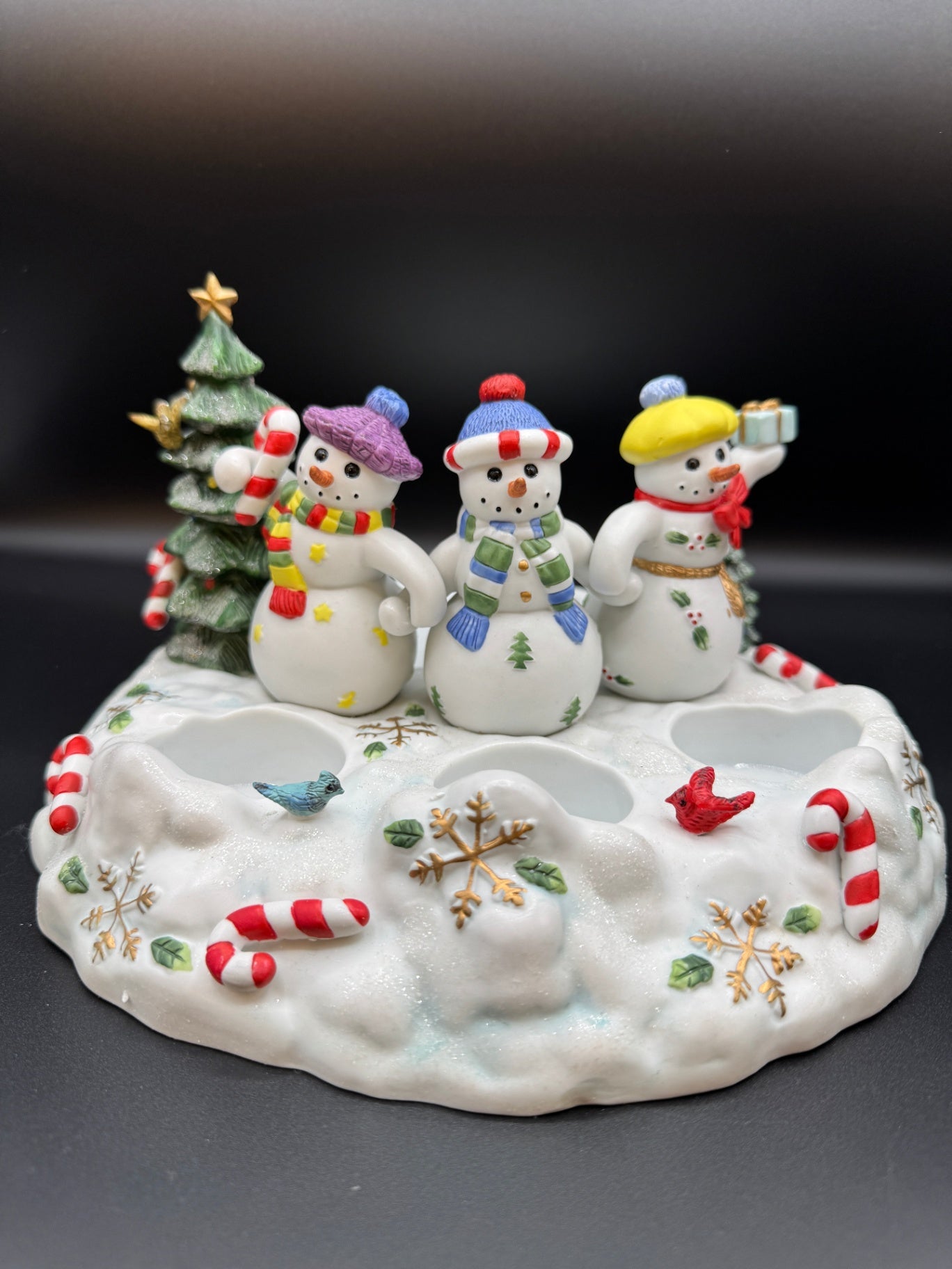 Partylite Snowman Candle Holder