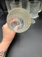 VTG Bark-Textured Indiana Glass - 6