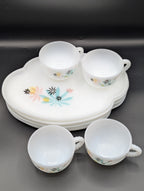 Atomic Flower Snack Plate & Cup Set