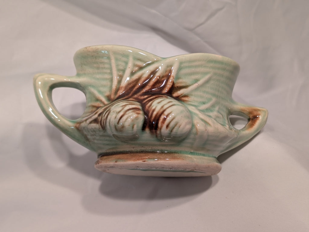 Vtg McCoy Pine cone Creamer Set