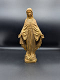 Solid Brass Mother Mary Statue