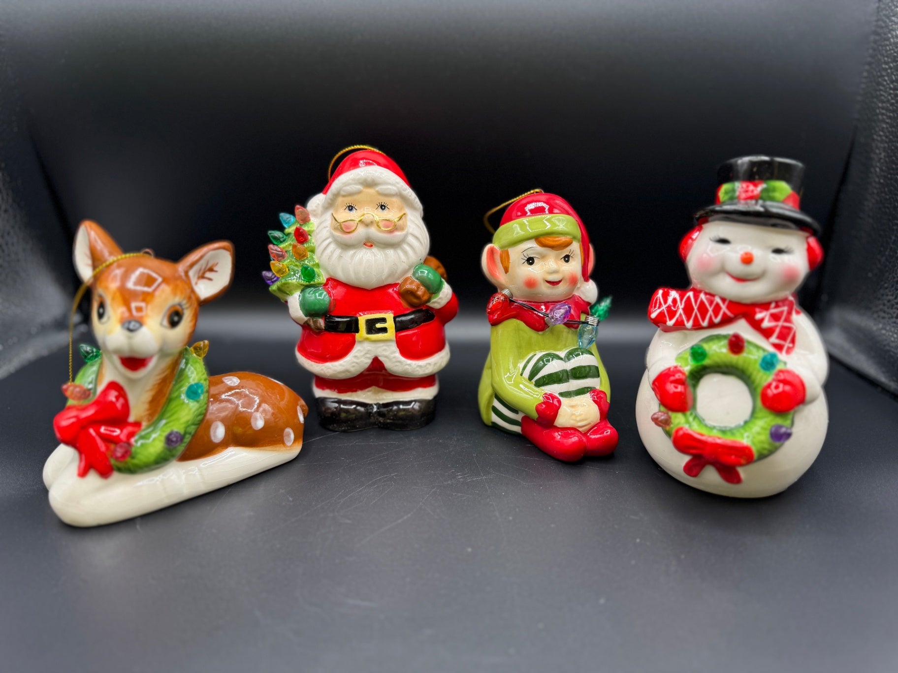 Mr. Christmas Set/4 Follow the Magic Ornaments