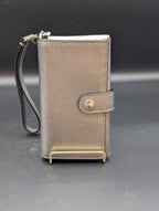 Coach Silver Phone Wallet