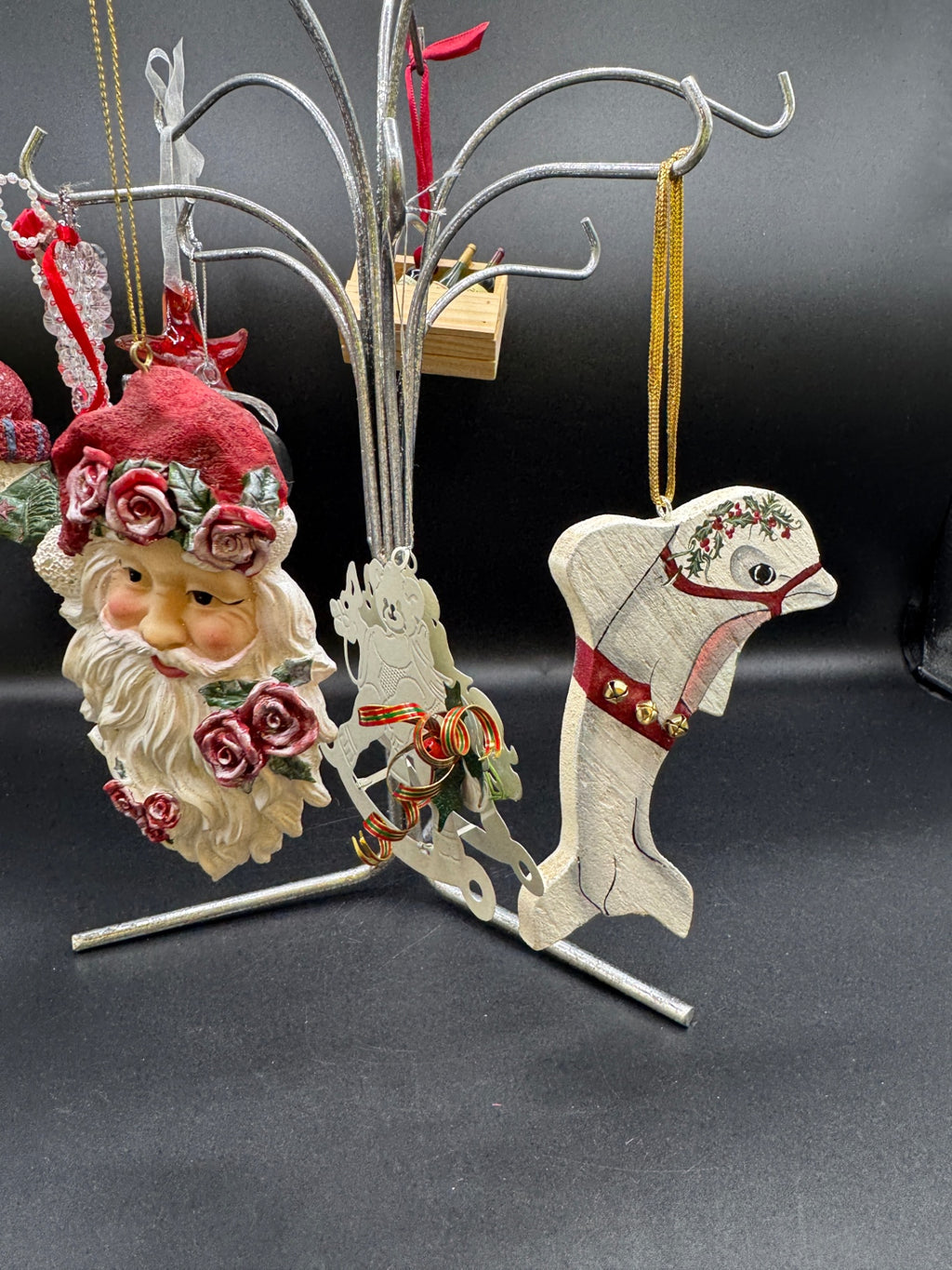 Red & White Asst. Ornament Lot