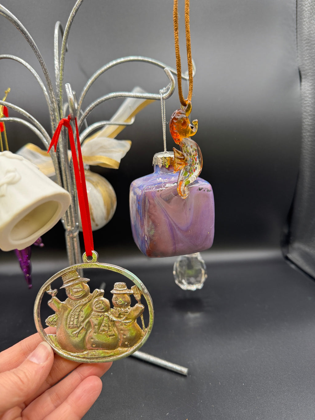 Purple Inspired Ast. Ornament Lot