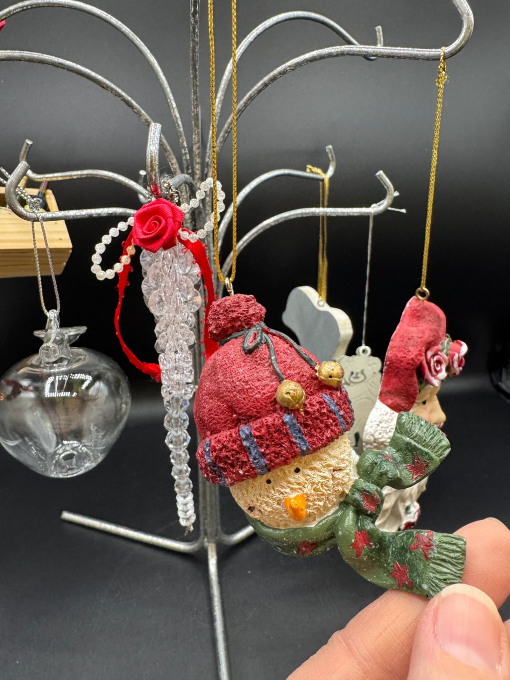 Red & White Asst. Ornament Lot
