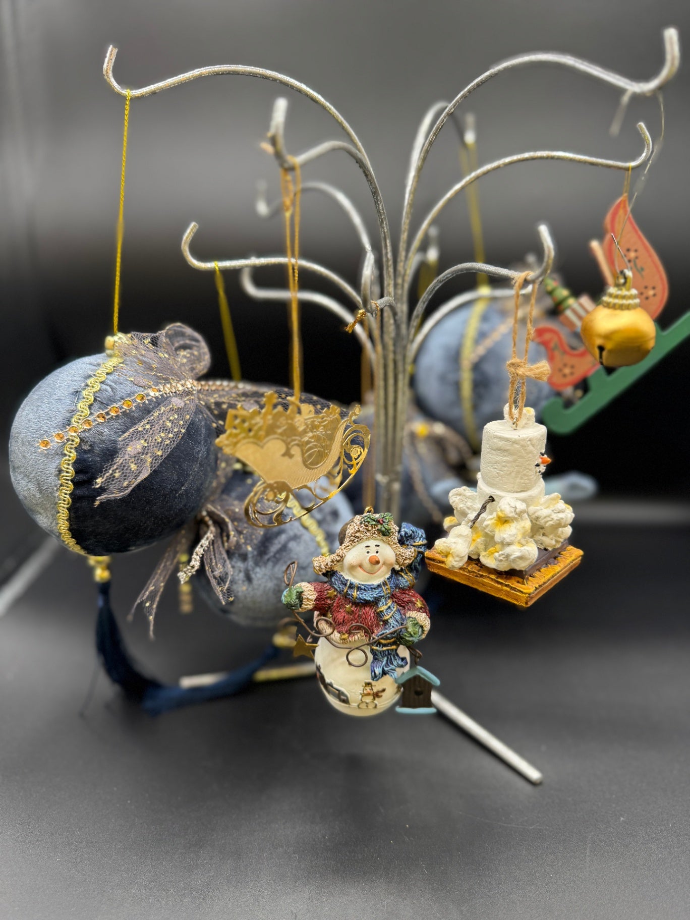 Blue Snowman Asst. Ornament Lot