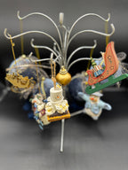 Blue Snowman Asst. Ornament Lot