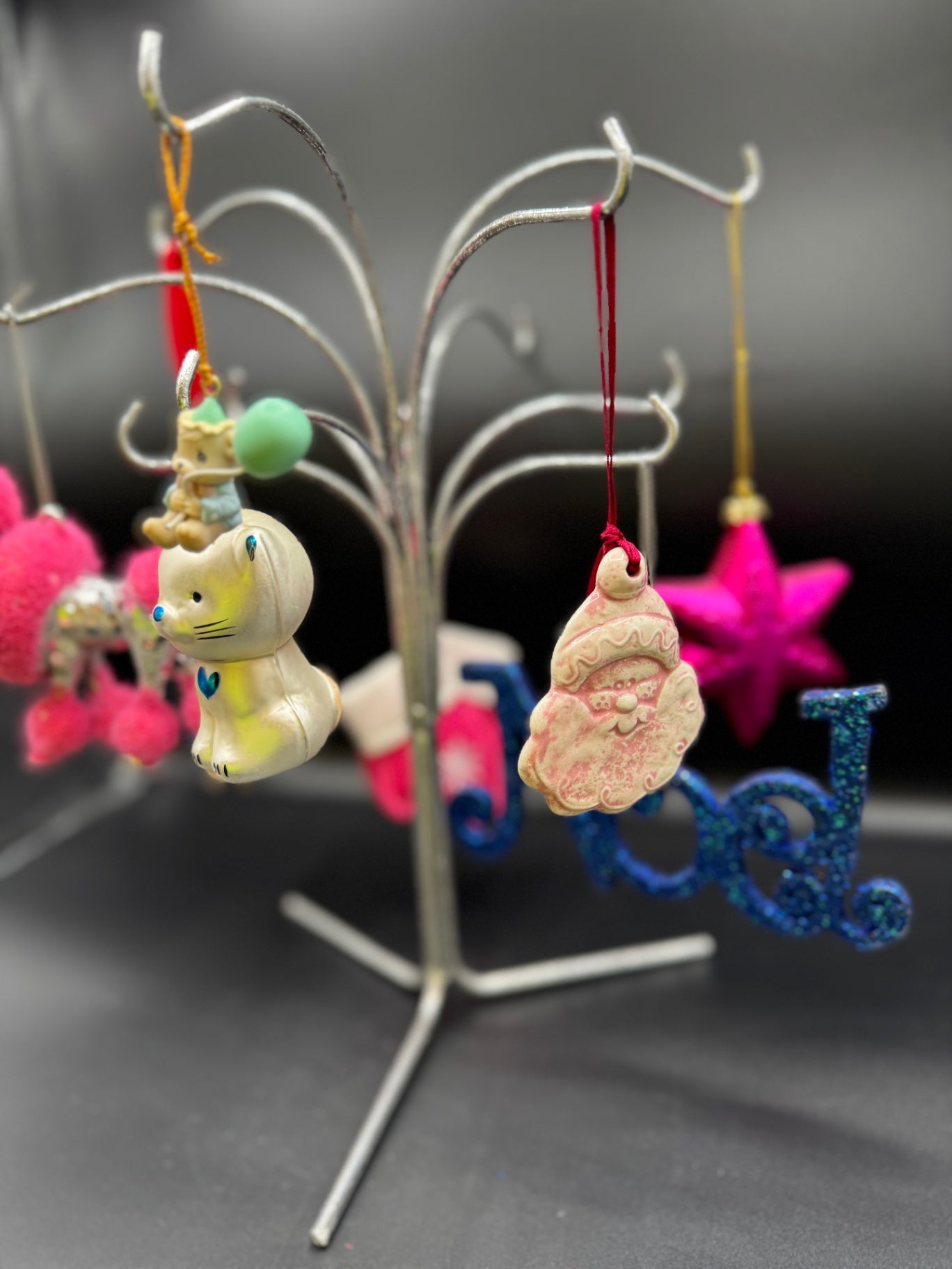 Pink & Blue Asst. Ornament Lot