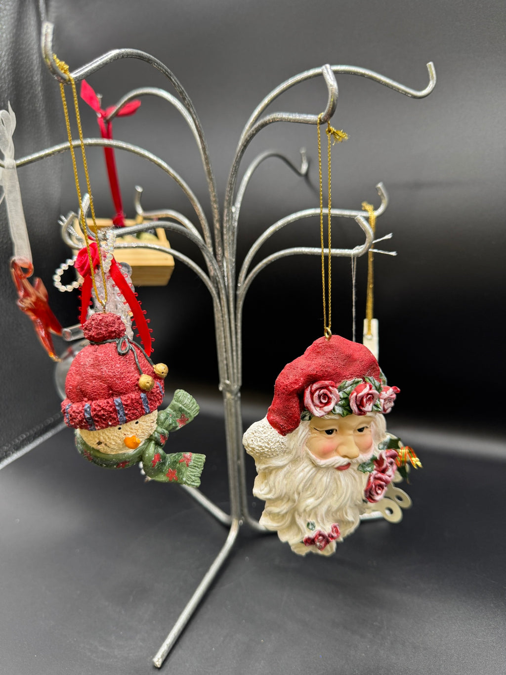 Red & White Asst. Ornament Lot