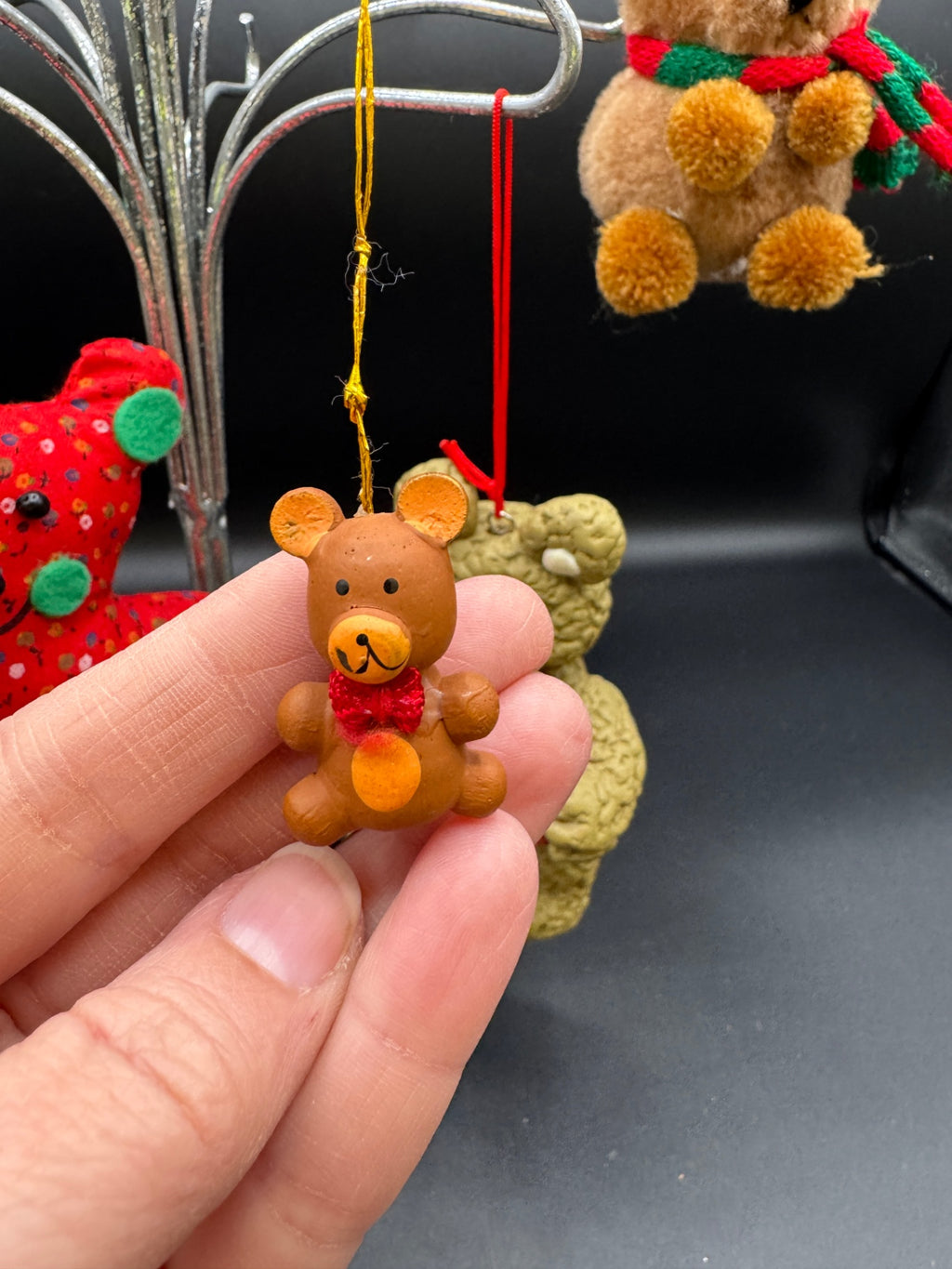 Teddy Bear Asst. Ornament Lot